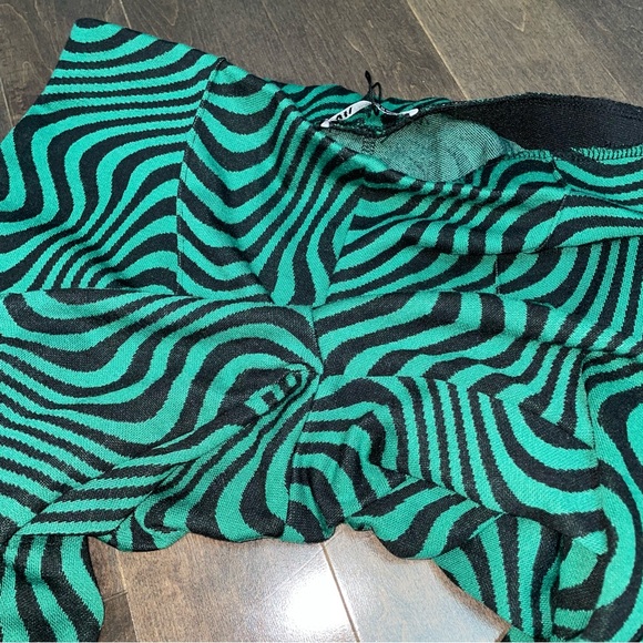 Zara Groovy Stripes Flare Pants - NWT - Picture 6 of 13